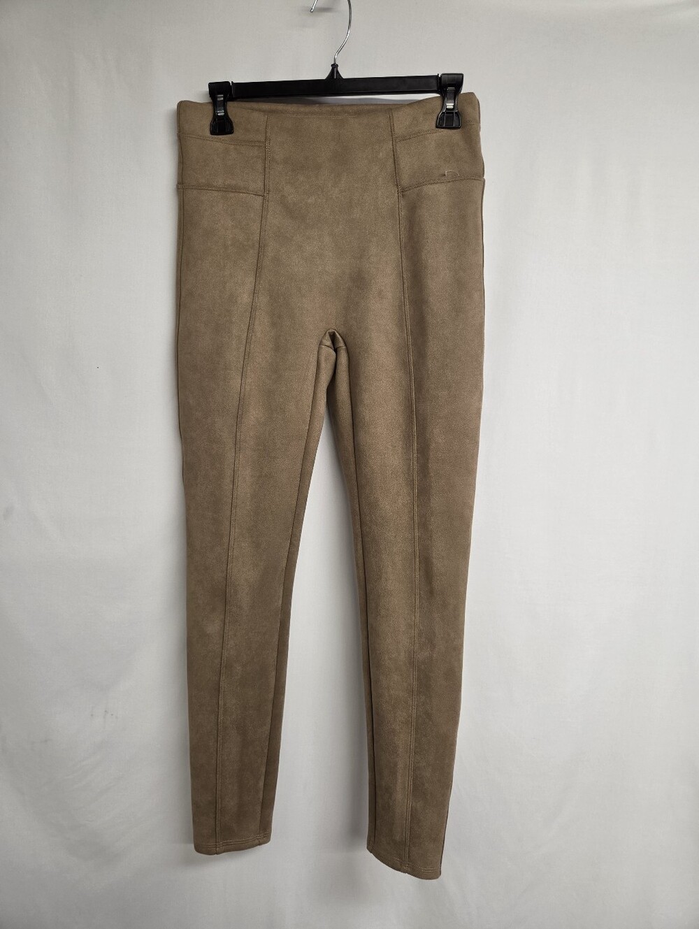 Spanx Faux Suede Leggings Women’s Size Medium Chocolate Brown NWOT